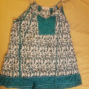 Solitaire Boho top, size L
